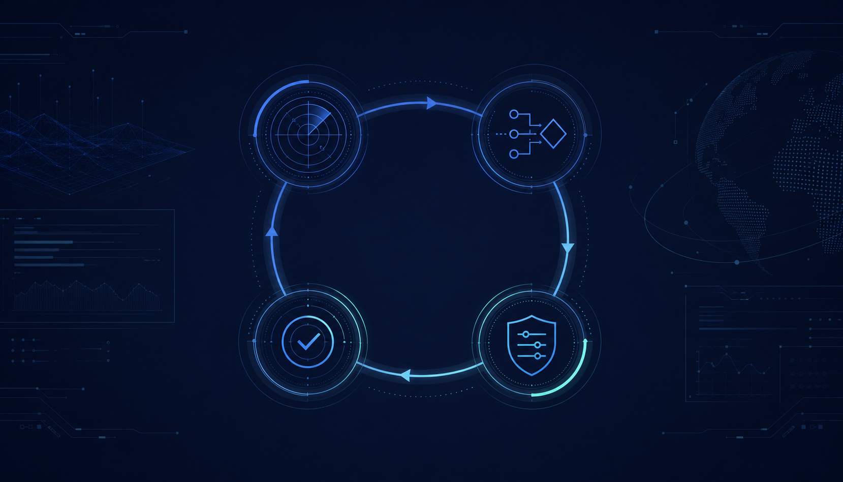 Editorial illustration for From detect-and-respond to regulate-and-prove